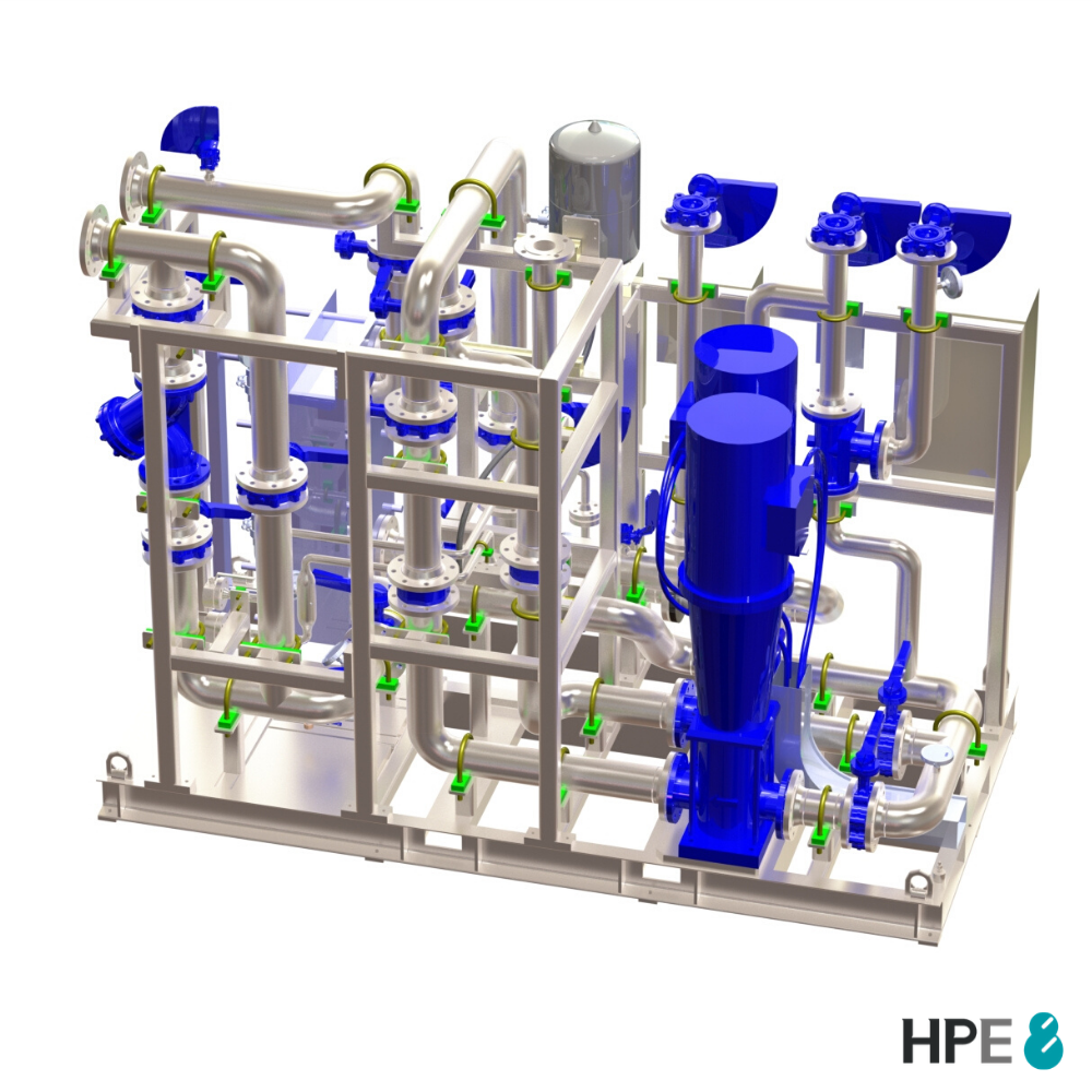 HPE8 WATER COOLING SKID