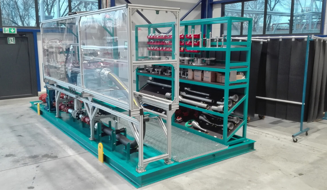 TEST BENCH FOR TESTING VALVE FLOWS